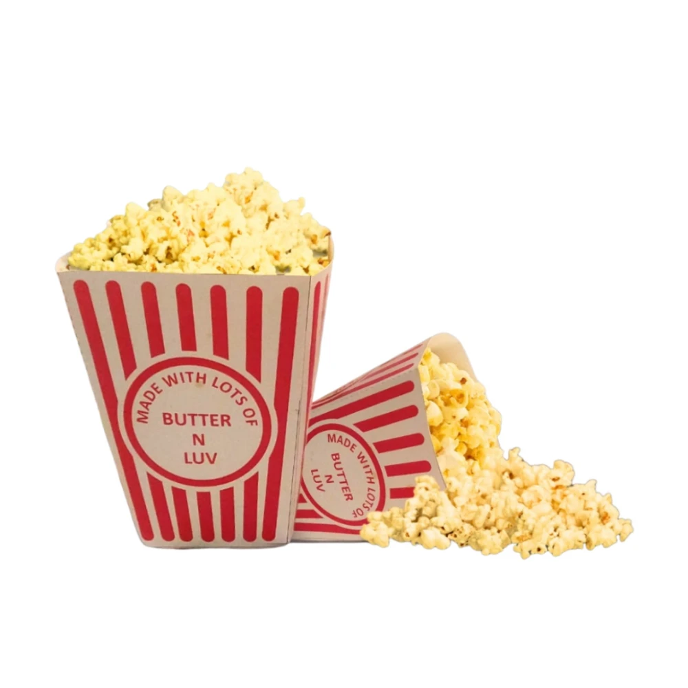 Themed popcorn boxes